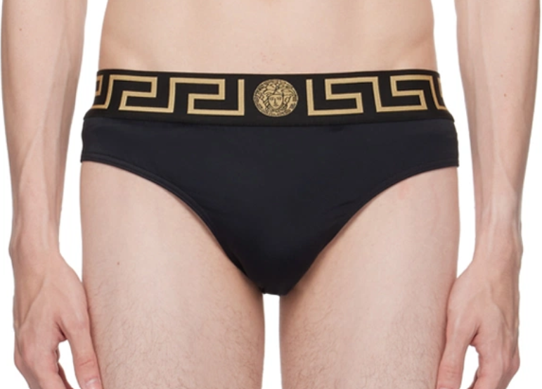 Versace Greca Border Briefs